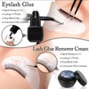 404 Pcs Professional Lash Extension Supplies Kit with Lash Clusters,Lash