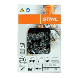 Stihl 33RS 114 Rapid Super Saw Chain, 3/8", 050", 114 Drivelink, Chain Reel, 3623-000-0114 36230000114 3623 000 0114 Stihl 36" Chainsaw Chain Loop (33RS 114 Drive Links) 3623 005 0114