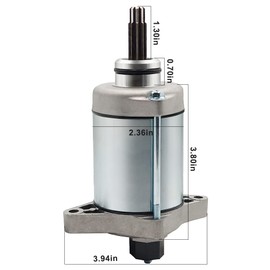 Starter Motor for Honda 420 Rancher TRX420 TRX420FE TRX420FM TRX420FA TRX420TE TRX420TM # 31200-HP5-601 31200HP5-601 SM18 Starter