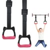 Gymnastics Rings for Kids Home Exercise Rings Pull Up Rings