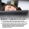 Cervical Neck Roll Pillow Memory Foam Pillow Cylinder Round Pillow