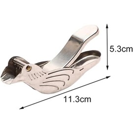 Stainless Steels Manual Lemon Juicer Stainless Steel Lemon Squeezer Bird Shape Lemon Juicer Portable Hand Fruit Press for Citrus Orange Lime Pomegranate Manual Juicers