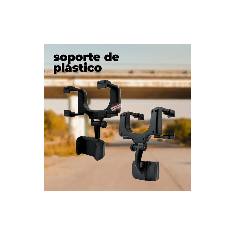 Soporte Base Celular Universal Para Espejo Retrovisor Auto