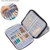Damero Crochet Hook Case, Travel Storage Bag Organiser for Swing