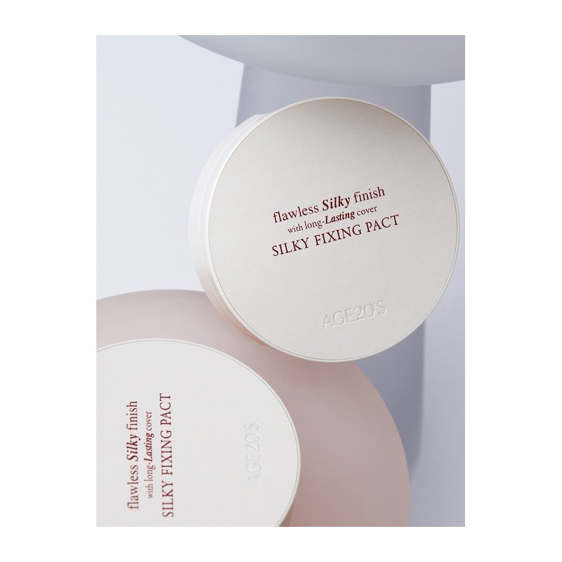 Silky Fixing Pact [Main Product + Refill] / 실키 픽싱