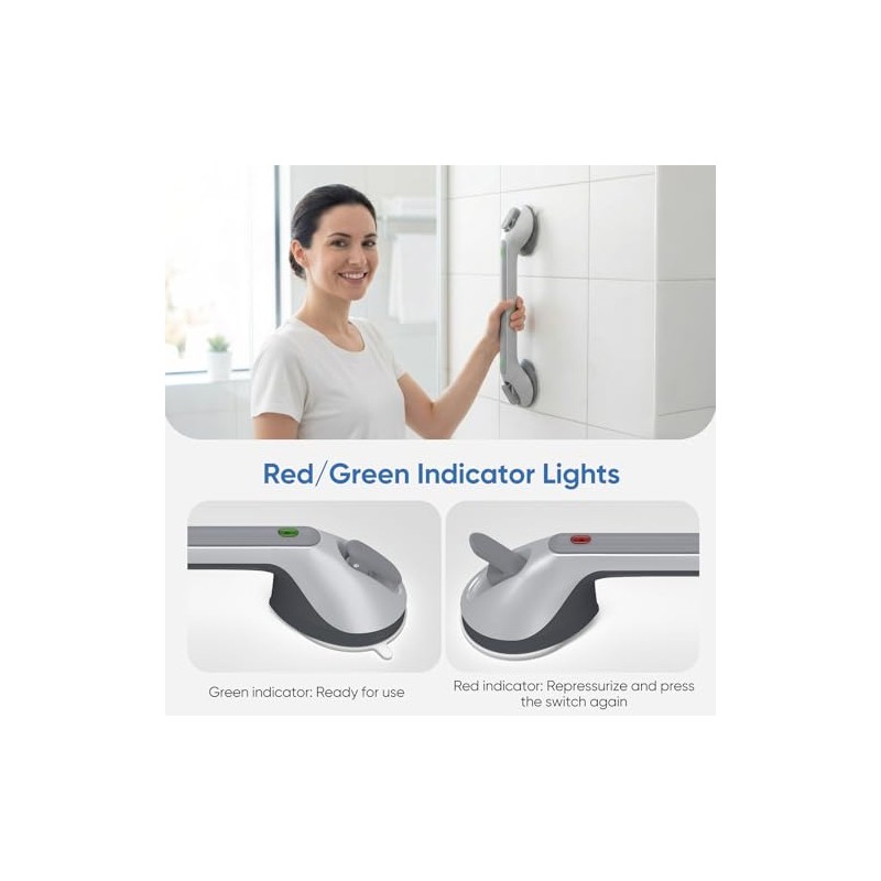 Bathroom Handles 16 inches, MAX 110 KG Handle for Bathroom