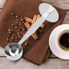 Cucharas de café Acero inoxidable, 2 en 1 Tamping Cuchara