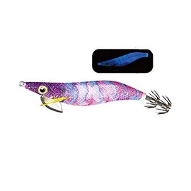 Shimano Sephia Clinch Egi Flash Boost QE-X30T Squid Jig, No. 3.0, 0.5 oz (15 g), 003 F, Purple K, Oval Squid