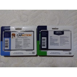 Petarmor capaction for dogs 2 boxes. 1- Dog 2-25lbs and 1 dog over 25 lbs