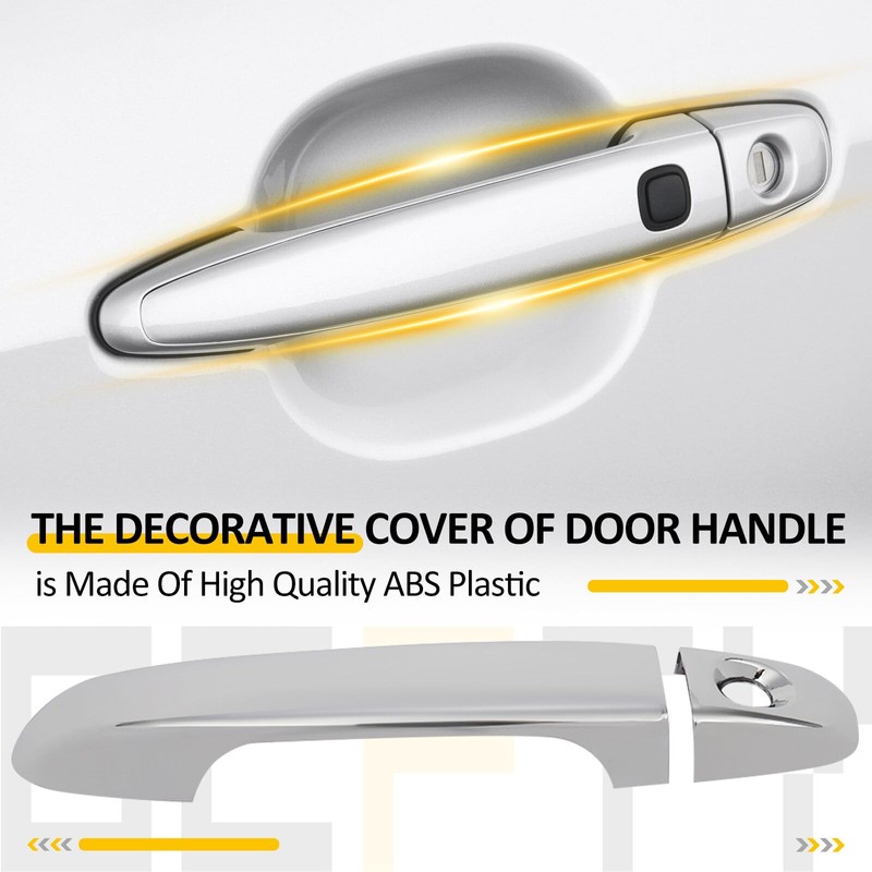 OCPTY 4PCS Door Handle Covers for 2012-2017 for Toyota Camry