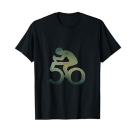 50th Birthday Mountain Bike Tour Cycling Lover Bicycle Rider T-Shirt