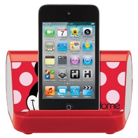 Minnie Mouse Portable Stereo Speaker for all MP3 Players, DM-M9