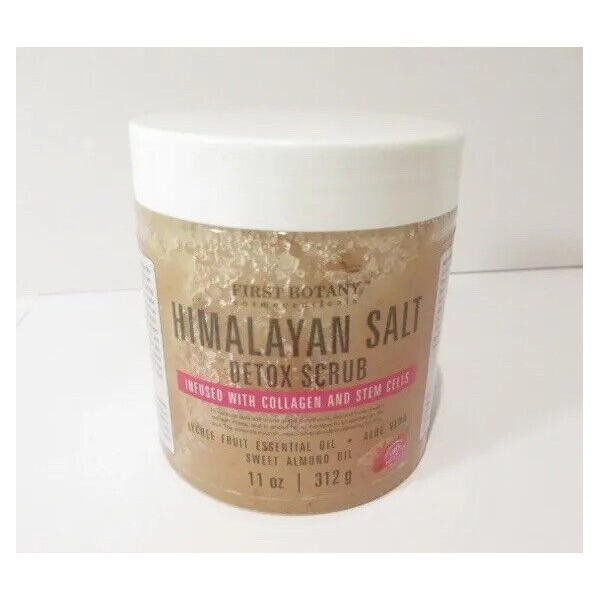 First Botany - Himalayan Salt Detox Scrub with Collagen &