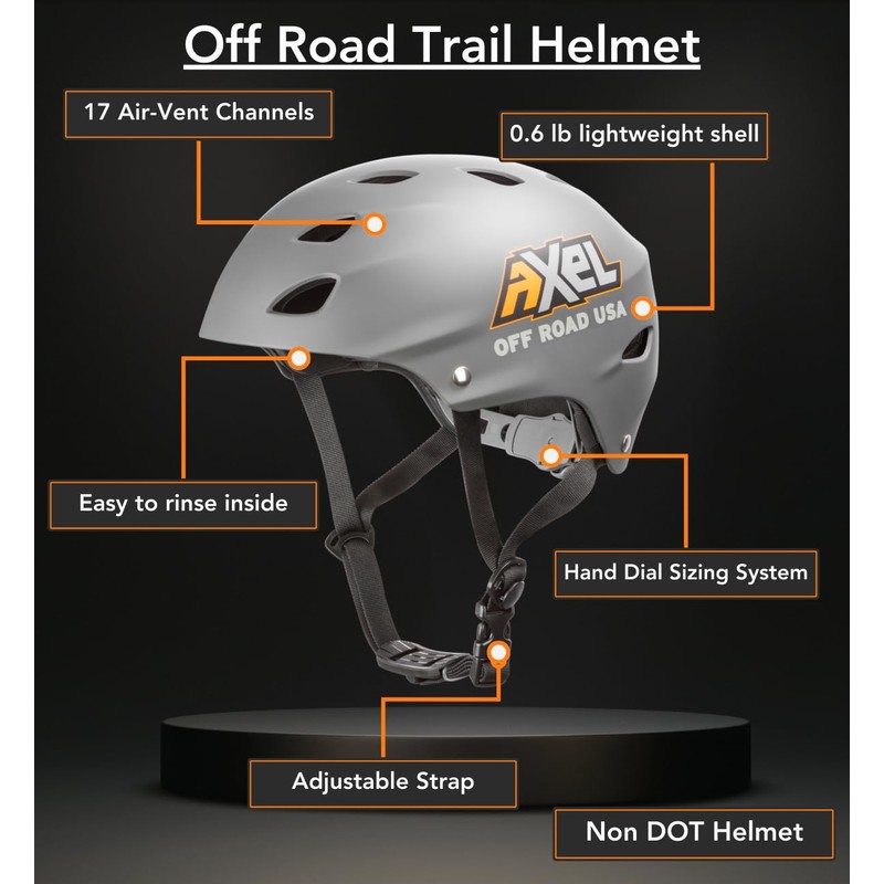 Axel Off Road Trail Helmet | Super Light and Adjustable