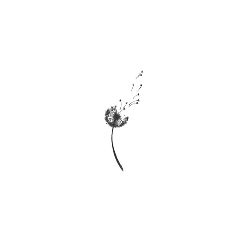 Dandelion Temporary Tattoo