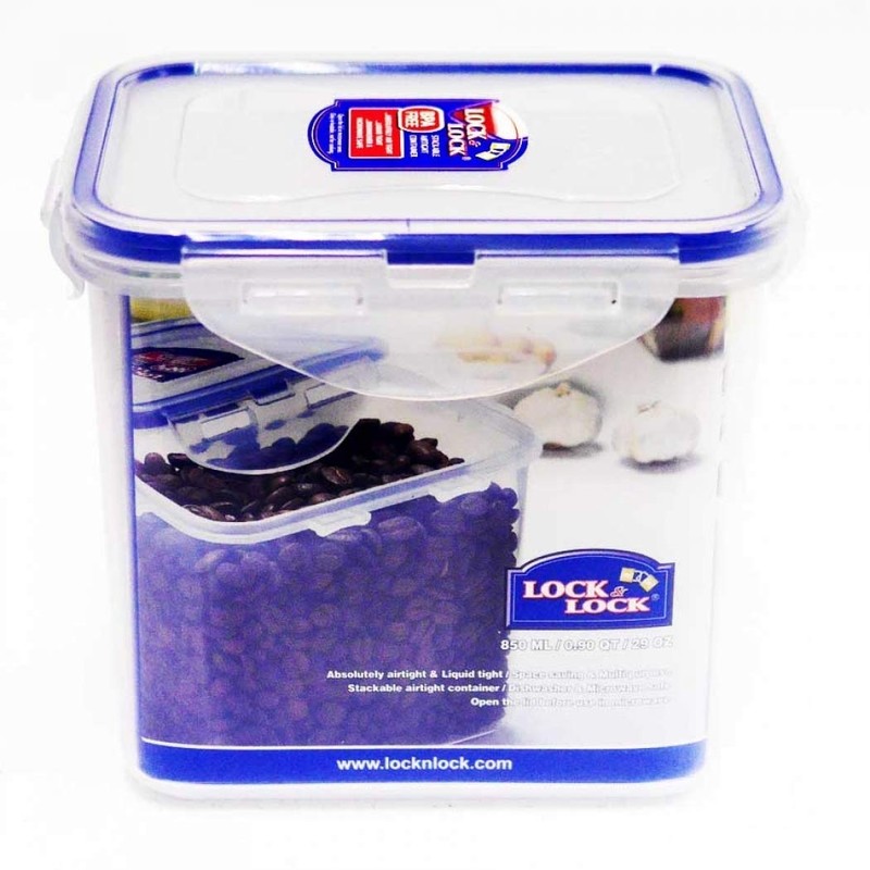 3 x Schloss & Lock Rechteckiger 850 ml Speisegefäß HPL808