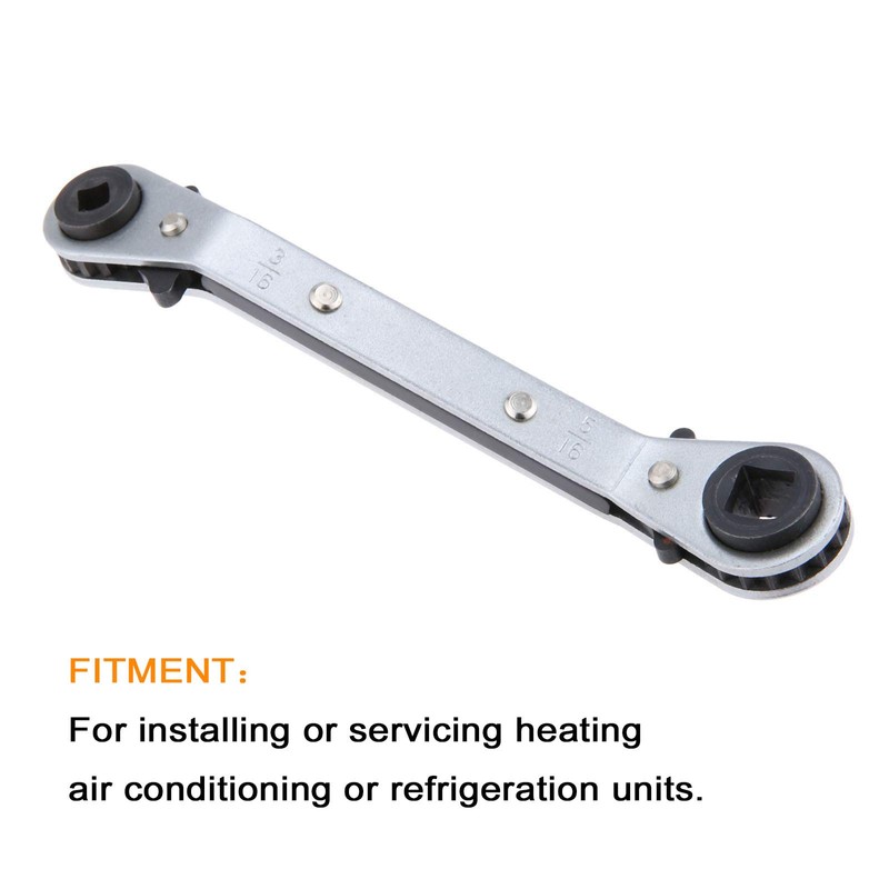 gohantee Refrigeration Ratchet Wrench 4 Different Sizes - 1/4 x