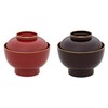 yam002 Yamanaka Lacquerware Zoni Bowl Soup Bowl with Lid, Large,