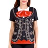 Funny World - Disfraz de Novedad Camiseta Mujer Camiseta Gráfica