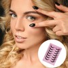 Fox Eye Lashes 7 Pairs Natural Wispy Lashes Soft Mink