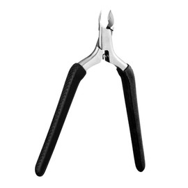 TOVINANNA 1PC Black Dead Skin Removal Scissor Cuticle Nipper Nail Barb Trimming Tool for Manicure Pedicure Ergonomic Design Durable Practical Nail Trimming Essential