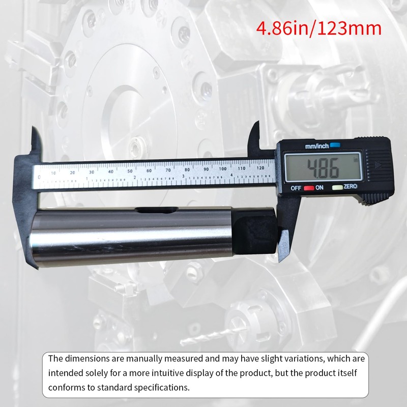 zpldAIAOSI MT2 to MT4 Morse Taper Reducing Adapter, Drill Sleeve,