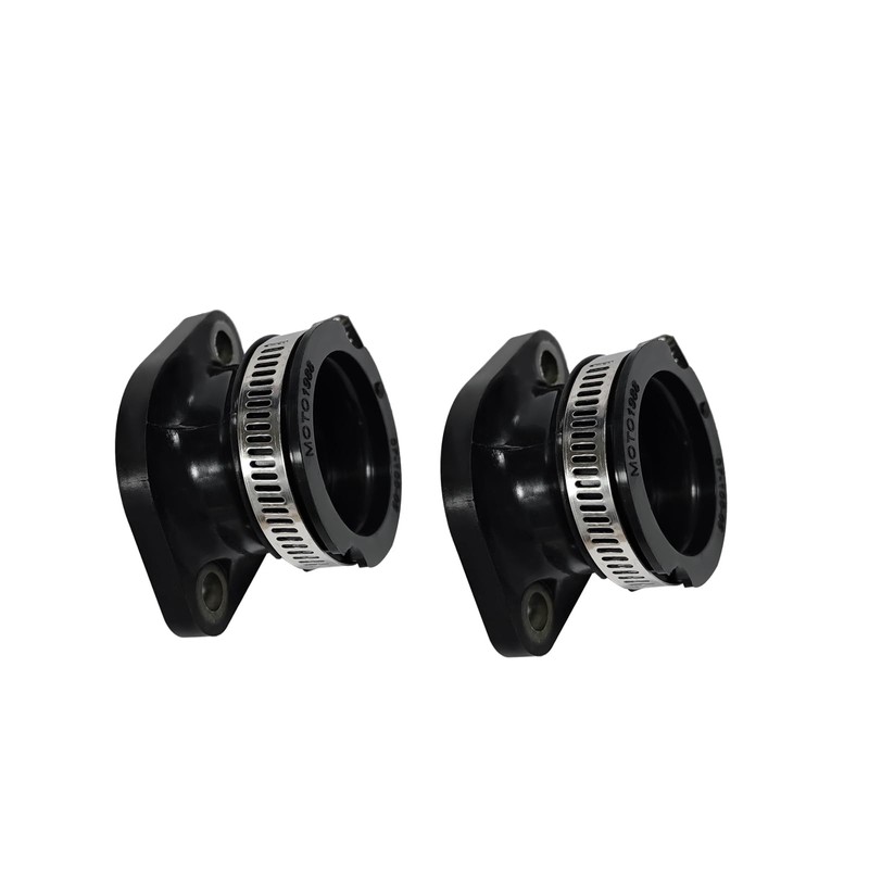 2Pcs Intake Manifold Boot Joint Carburetor Carb Flange Socket Fits