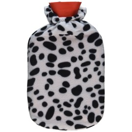 Classic Cross-Hatched Hot Water Bottle with Cover, Color may vary