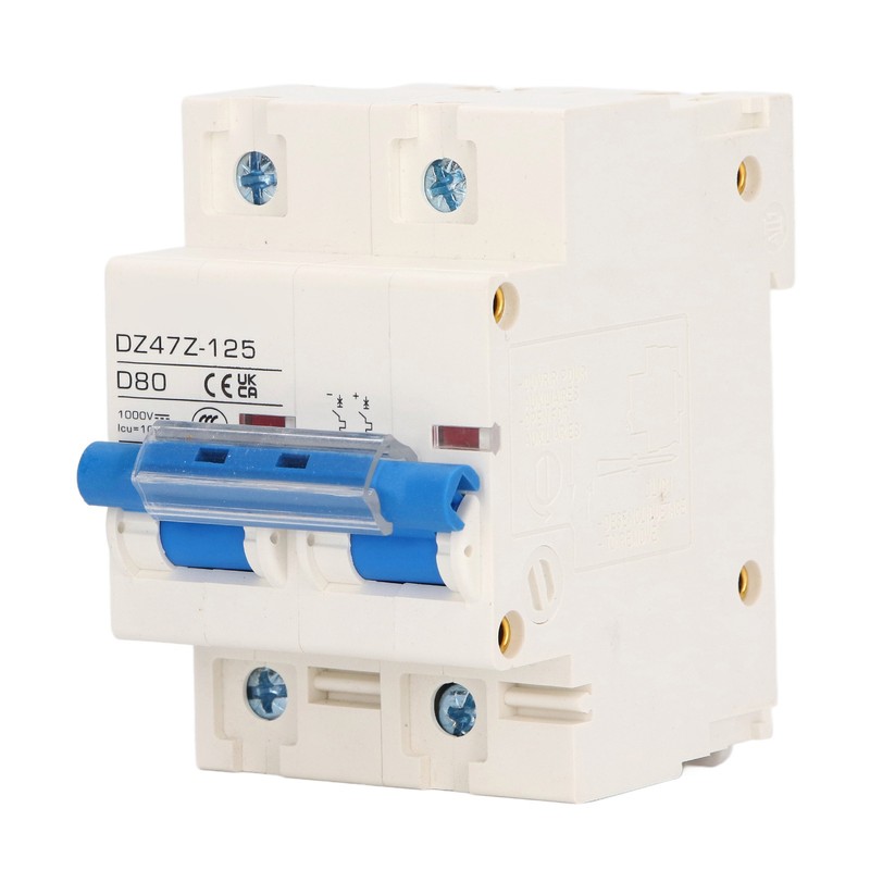 2P Mini Circuit Breaker 10KA Breaking Capacity Solar PV System