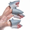 AQKILO Shark Finger Puppet Set, Ocean Animal Puppet Show Theater
