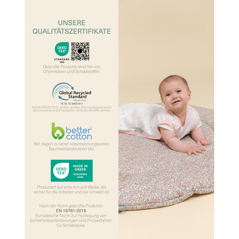 molis&co - Baby Summer Sleeping Bag - Summer Baby Sleeping