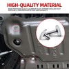 8PCS Engine Splash Shield Hardware Kit, Lower Cover Pin Screws,