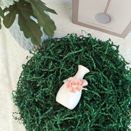 1 LB Crinkle Cut Paper Shred, Paper Filler for Gift Basket,Veggies,Bag Filler,Gift Wrapping,Birthdays, Weddings, Anniversaries,Valentines Day (Green)