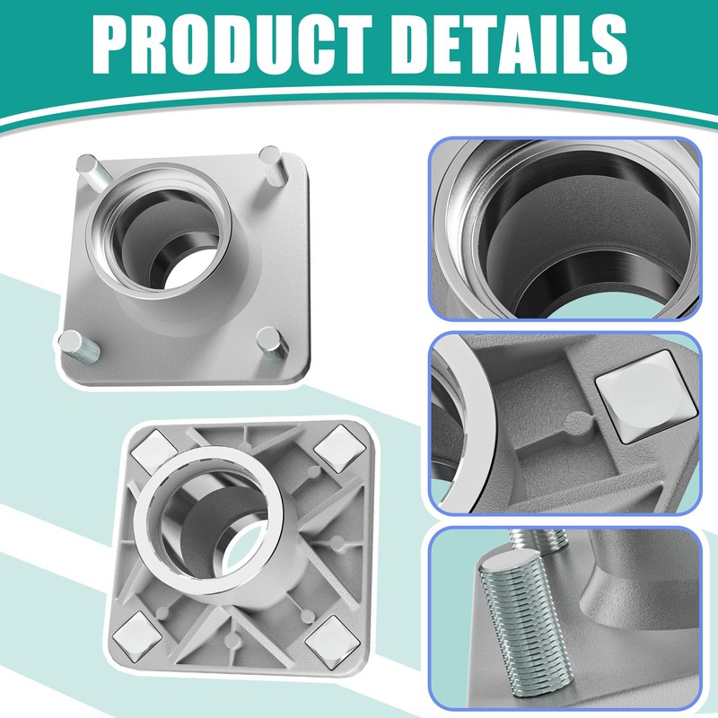 Drive-up EZGO TXT Front Hubs, Golf Cart Front Wheel Hub