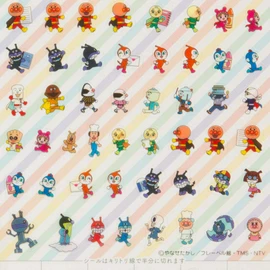 Sunstar Stationery Let's Go! Anpanman Sticker Petit Sticker Smile Plus 2190010A