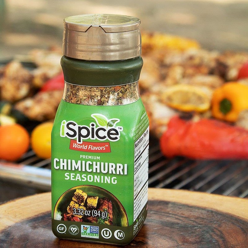 iSpice - Low-Sodium, Sugar-Free 1 Pack CHIMICHURRI SEASONING World Flavor