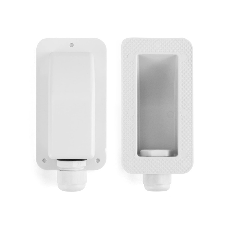 QWORK® 1 x Roof Duct IP68 Waterproof ABS Solar 1