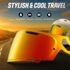 Regent-X Replacement Helmet Visor Compatible with RX7X VAS-V MAX Quantum-X