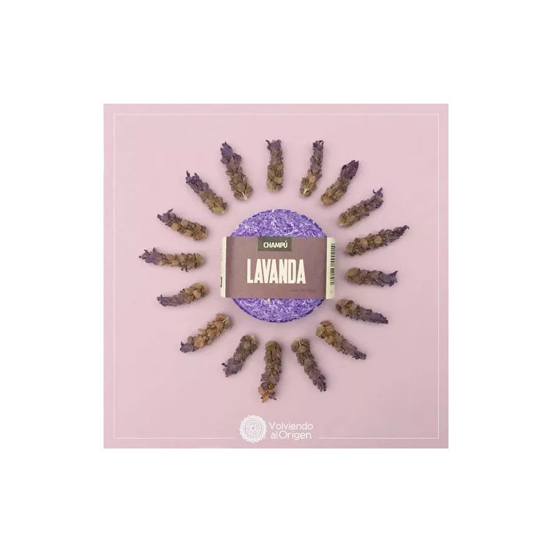 Volviendo al Origen Champú Sólido Lavanda 120g Volviendo Al Origen