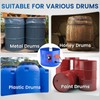 UPGRADED Blue 55 Gallon Drum Heater with Twist Temperature Control,