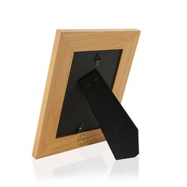 KATE POSH Today a Groom, Tomorrow a Husband, Forever Your Son Picture Frame - Engraved Natural Wood Photo Frame - Father & Mother of The Groom Gifts (4x6-Vertical)