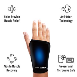 TRAKK ICE Wrist Ice Pack for Help Hand Injuries & Swelling