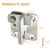 Alise Flip Latch Gate Latch,Shed Door Latch Barn Door Lock