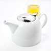 Judge Tea Leaf Teapot, 1.2L, White, 20 x 30 x
