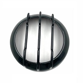 Motolordd Headlight Guard for Honda SuperCab C125 Motrode/Honda C125 Head Light Guard Cover (Gloss Black)