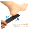 Ipetboom 2sets Foot File Callus Cuticle Remover Portable Sandpaper Exfoliator