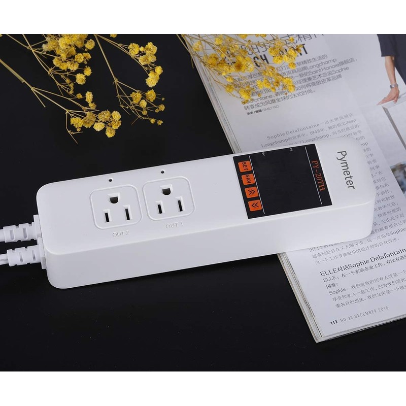 Pymeter Humidity and Temperature Controller Humidistat for Mushroom Greenhouse Humidifier