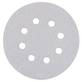 Makita A-16891 Sanding Disk, Outer Diameter 4.9 inches (125 mm), #180 with Dust Hole (5 Pieces)