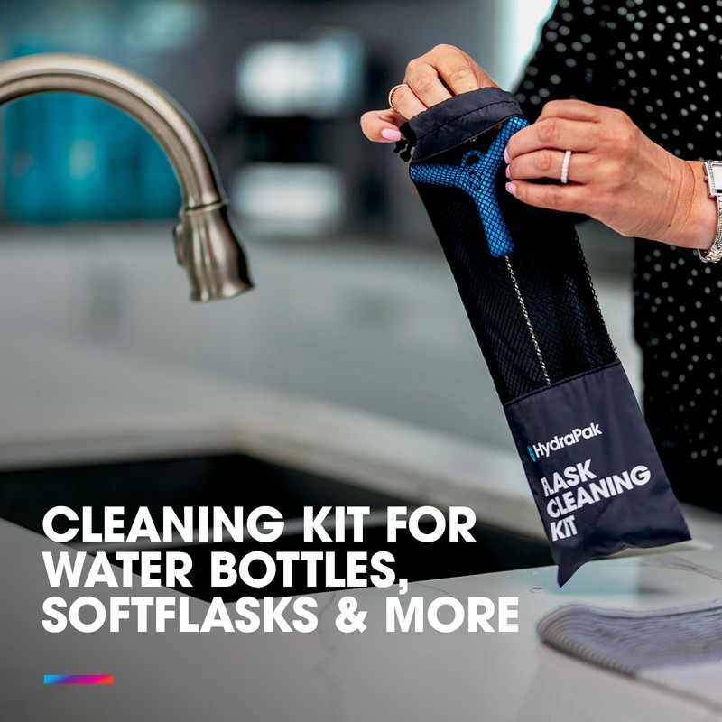 HydraPak Flask Cleaning Kit - Bristle Brush and Drying Stand