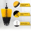 SHIELDPRO 18 Pack Drill Brush Attachment Set, Power Cleaning Scrub